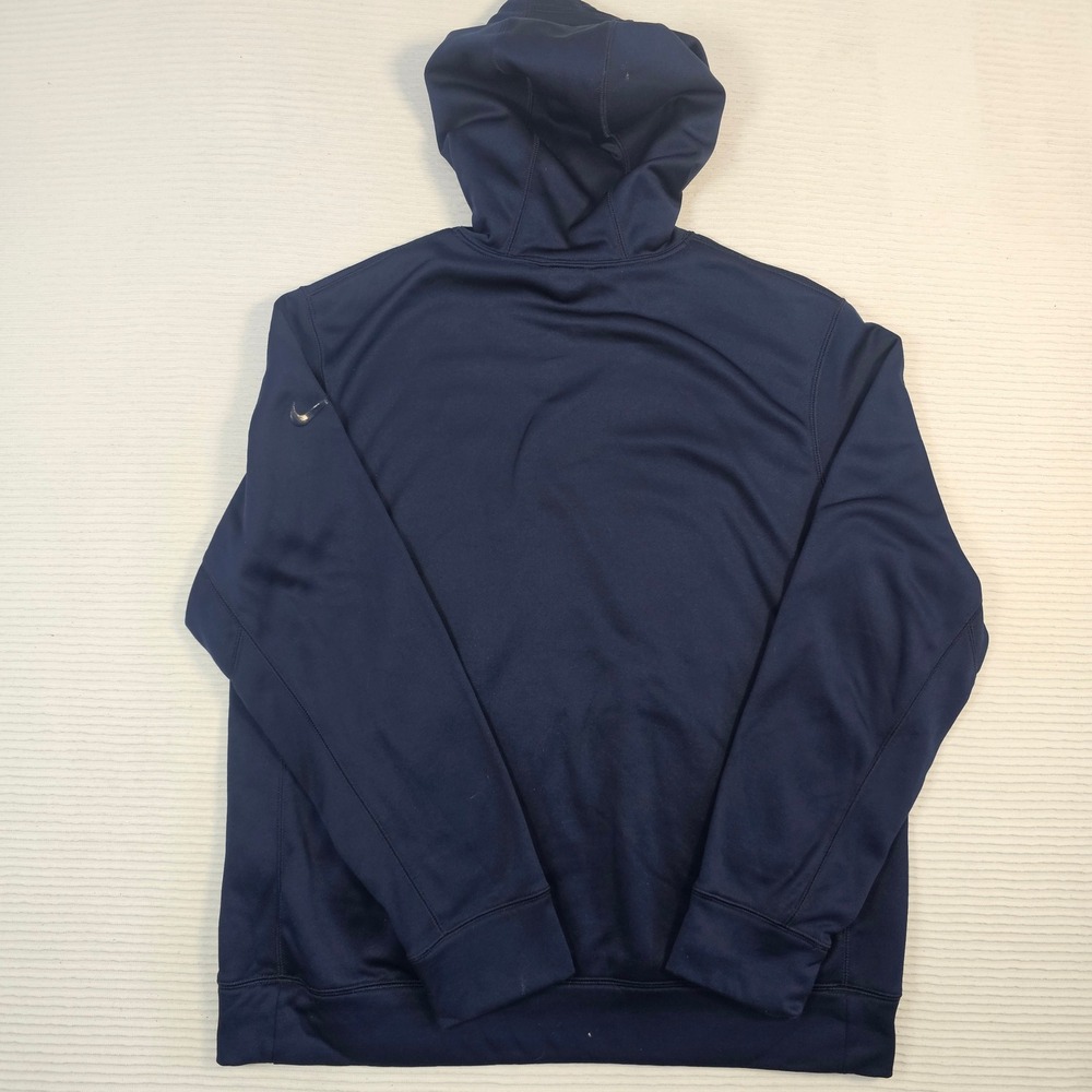 Nike Therma-FIT Denver Broncos Hoodie Mens Large Navy Blue‎ NFL Team Apparel L - Picture 7 of 7